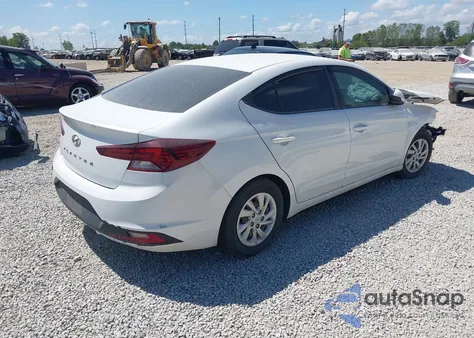 2019 Hyundai Elantra Se from USA, damaged, VIN 5NPD74LF7KH407131